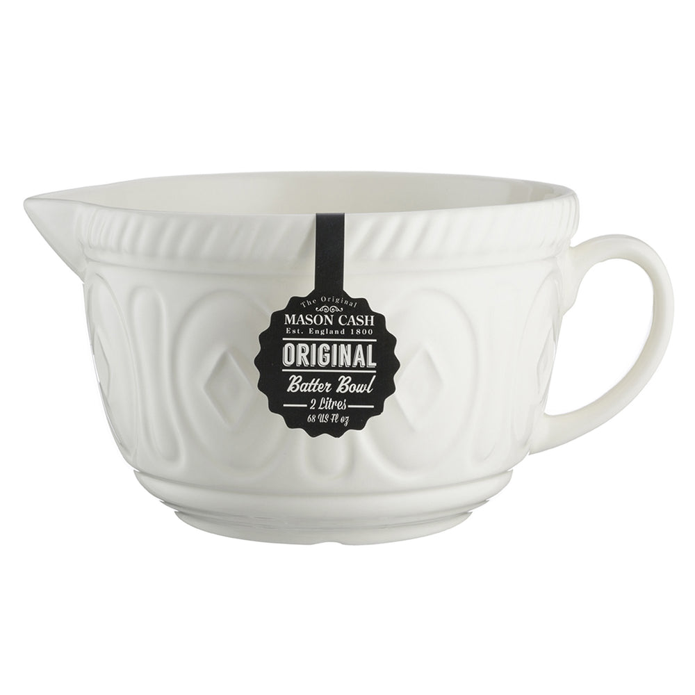 Mason Cash|Color Mix Cream Batter Bowl - 2 Quart - Diamond Home USA