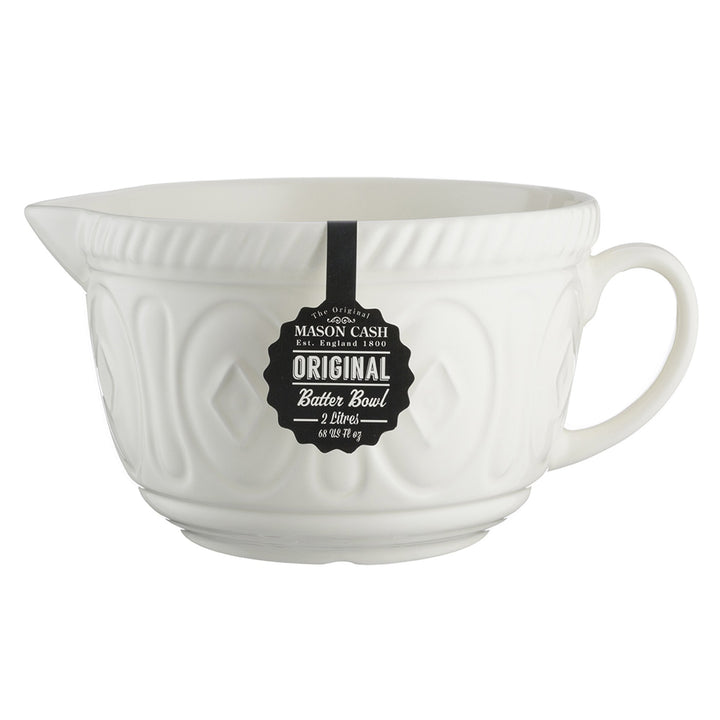 Mason Cash|Color Mix Cream Batter Bowl - 2 Quart - Diamond Home USA