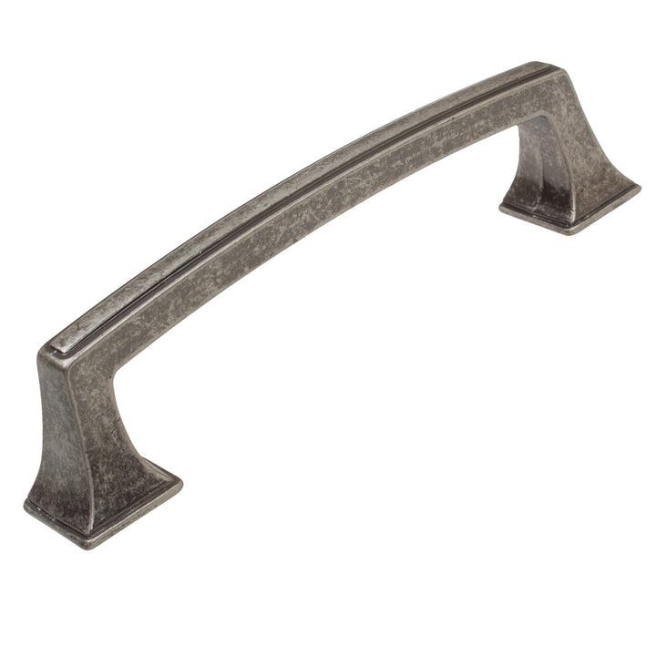 5-Pack 3-3/4 in. Cc Weathered Nickel Base Cabinet Pulls Industrial Zinc