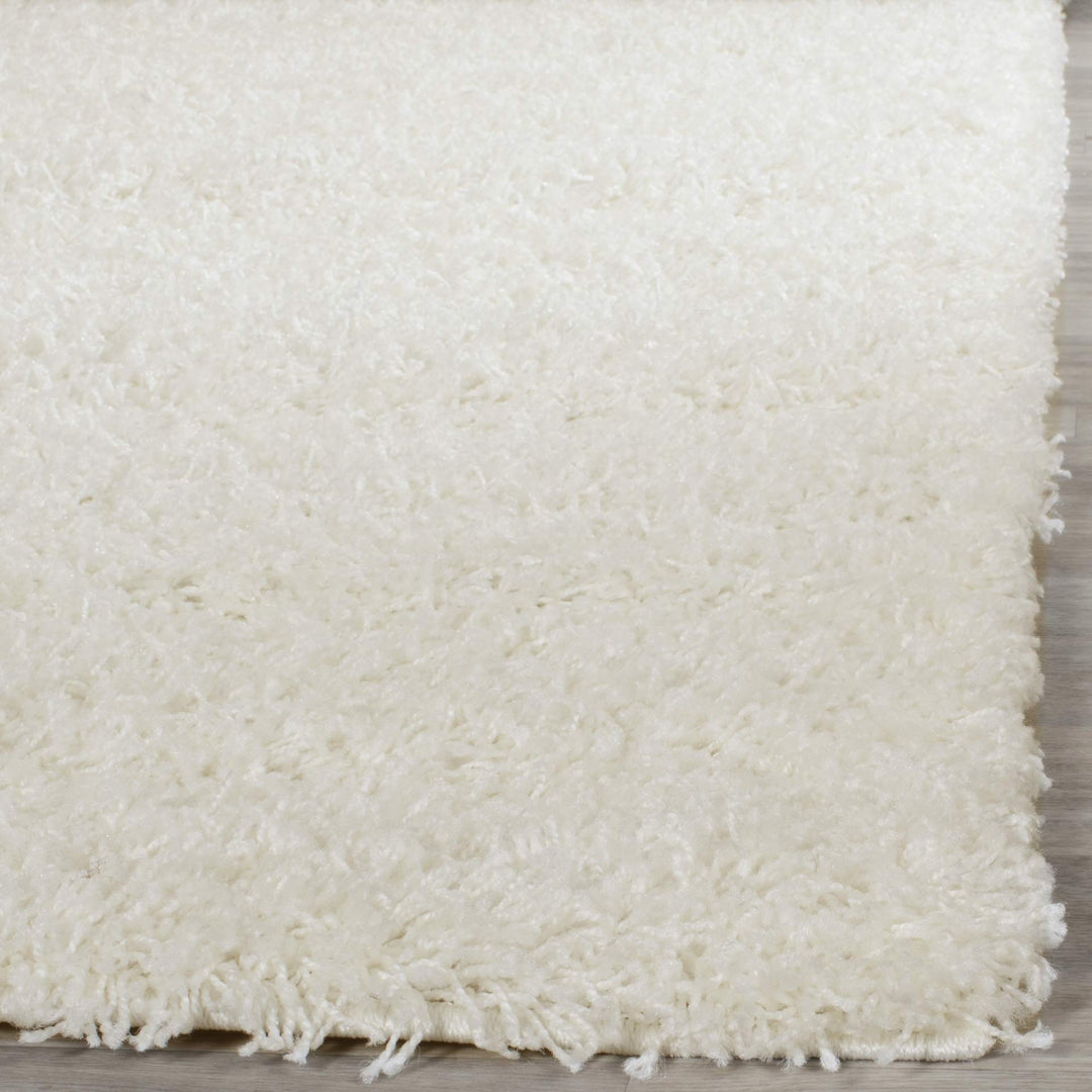 SAFAVIEH Athens Shag Collection Runner Rug - 2'3" x 10' Off White Non-Shedding & - Diamond Home USA