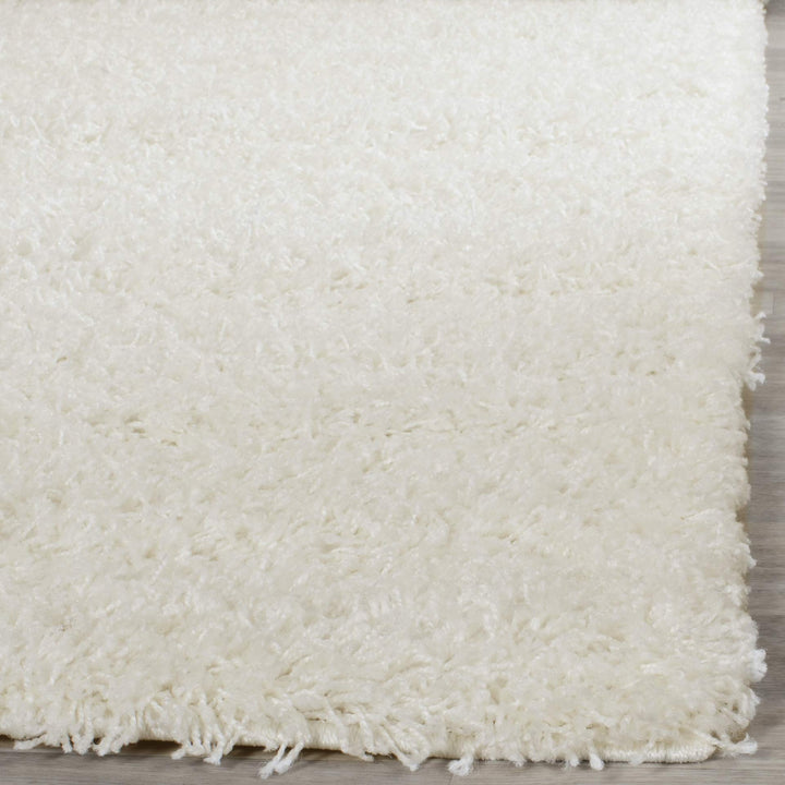 SAFAVIEH Athens Shag Collection Runner Rug - 2'3" x 10' Off White Non-Shedding & - Diamond Home USA