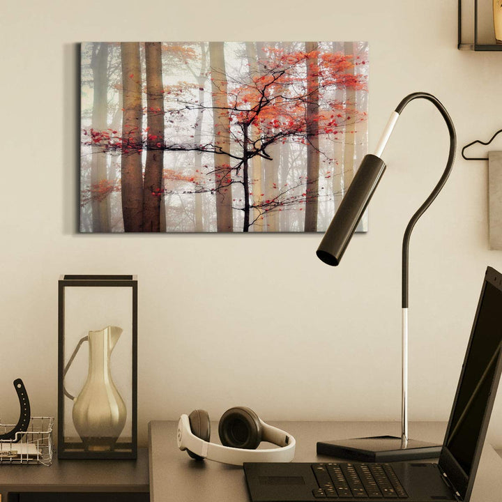 Wexford Home Home Decor Landscape Canvas Wall Art Abstract Floral Painting 18x27 - Diamond Home USA