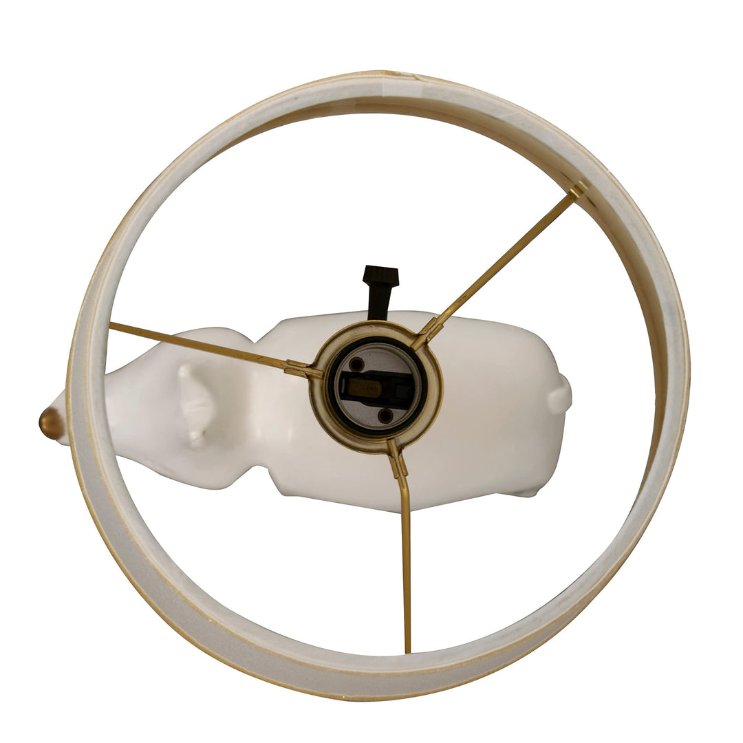 Table Lamp 21 Cream White - Diamond Home USA