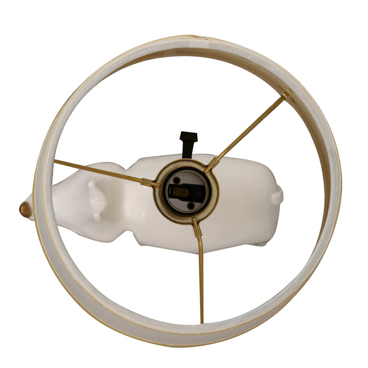 Table Lamp 21 Cream White - Diamond Home USA