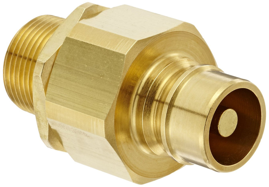 Snap-Tite BVHN12-12M Brass H-Shape Quick-Disconnect Hose Coupling Nipple 3/4"