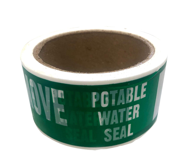 NMC PWCT DO NOT Remove - Potable Water Seal Tape Roll - 2 in. x 165 ft. Green - Diamond Home USA