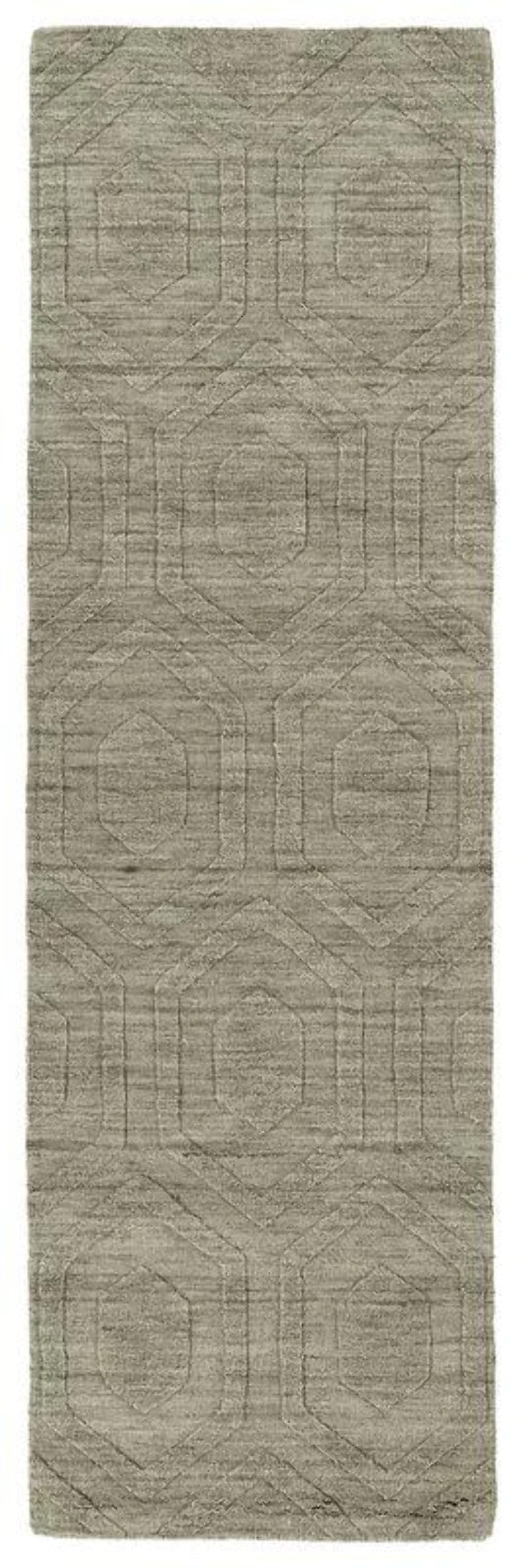 Kaleen Rugs Imprints Modern Hand-Tufted Area Rug Light Brown 3' 6" x 5' 6" - Diamond Home USA