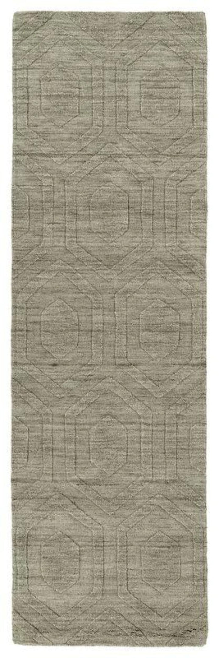 Kaleen Rugs Imprints Modern Hand-Tufted Area Rug Light Brown 3' 6" x 5' 6" - Diamond Home USA