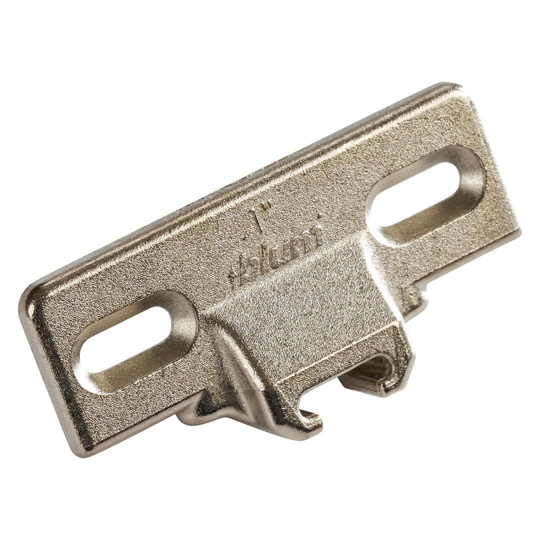 Blum Rok Hardware Steel-Finished Metal Edge Mount Mounting Plate for Compact