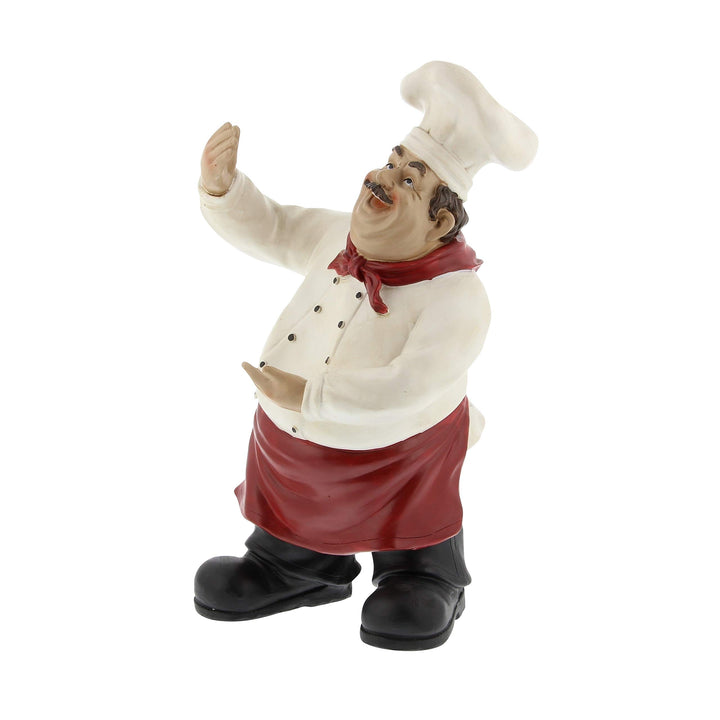 Polystone Chef Bottle Holder Multi Color Traditional Resin Matte - Diamond Home USA