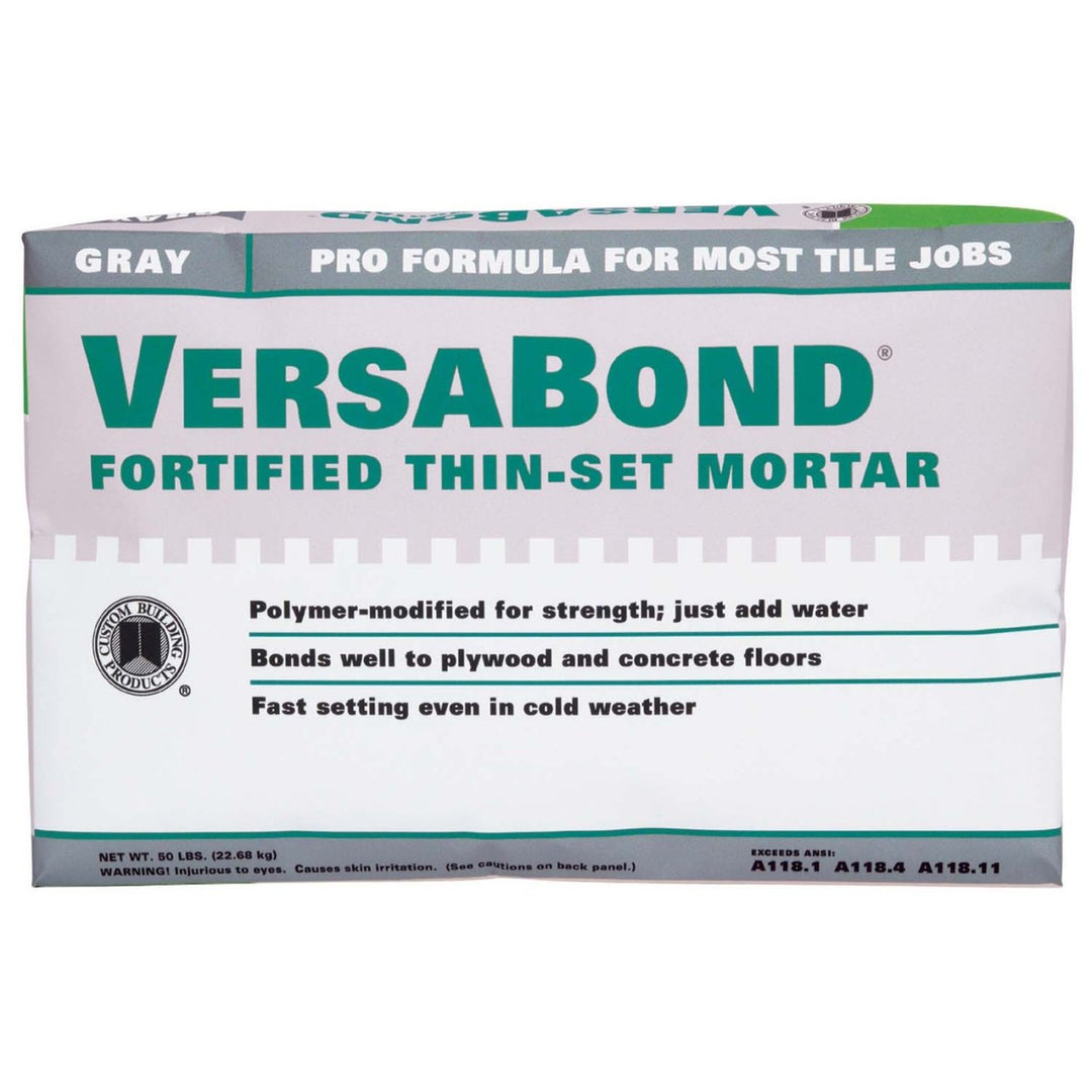 Custom Building Products MTSG50 VersaBond Fortified Thin-Set 50-Pound Mortar