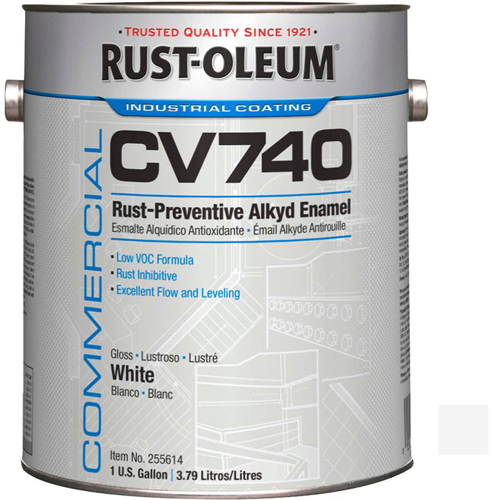 Rust-Oleum CV740 Gloss White Gloss 1 Gallon