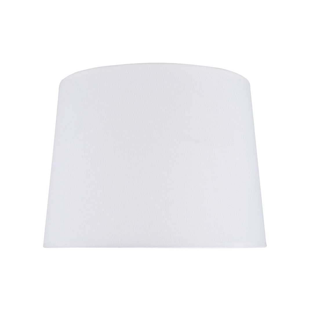 Hardback Empire Shape Spider Construction Lamp Shade In White (14" X 16" 12")