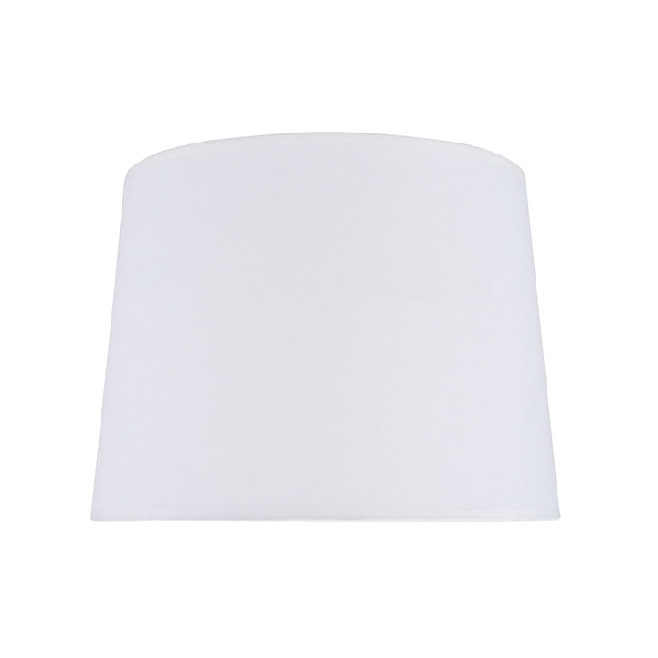 Hardback Empire Shape Spider Construction Lamp Shade In White (14" X 16" 12")