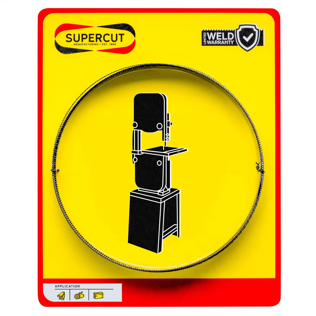 Supercut Bandsaw Made in The USA Band Saw Blade 131 1/2-inch X 1-inch X