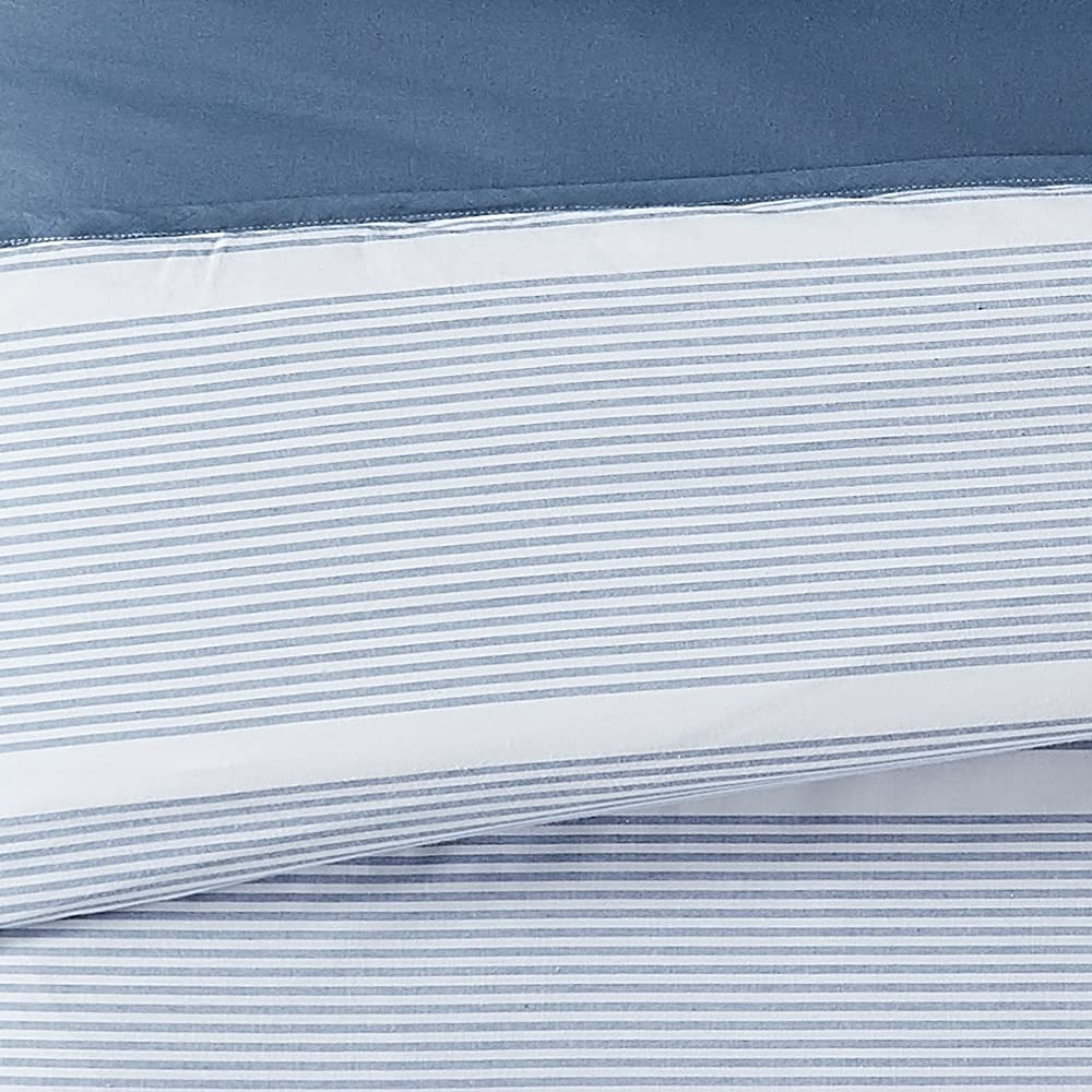 Brooklyn Loom - 3-Piece Quilt and Sham Set - Niari Yarn Dye Stripe