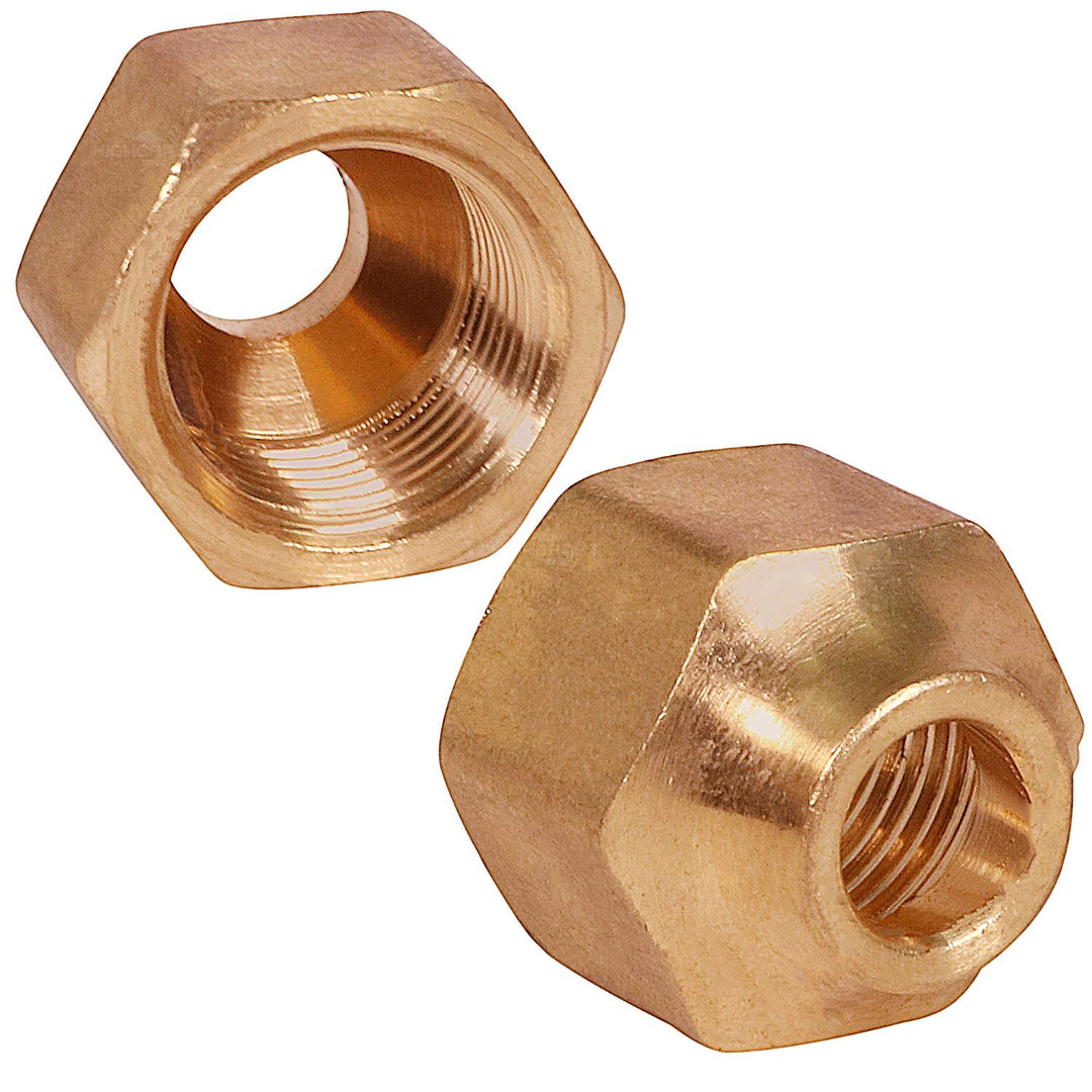 highcraft G41GTS-5812 Short Reducing Nut for Flare Pipe Fittings 5/8" x 1/2" - Diamond Home USA