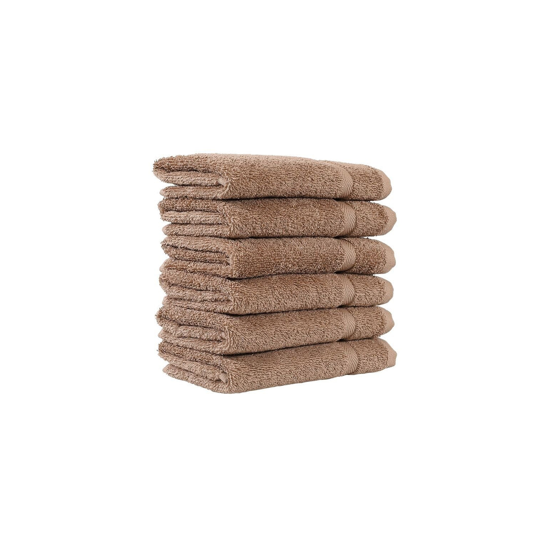 Linum Home Textiles 100% Turkish Cotton Denzi Washcloths Set of 6
