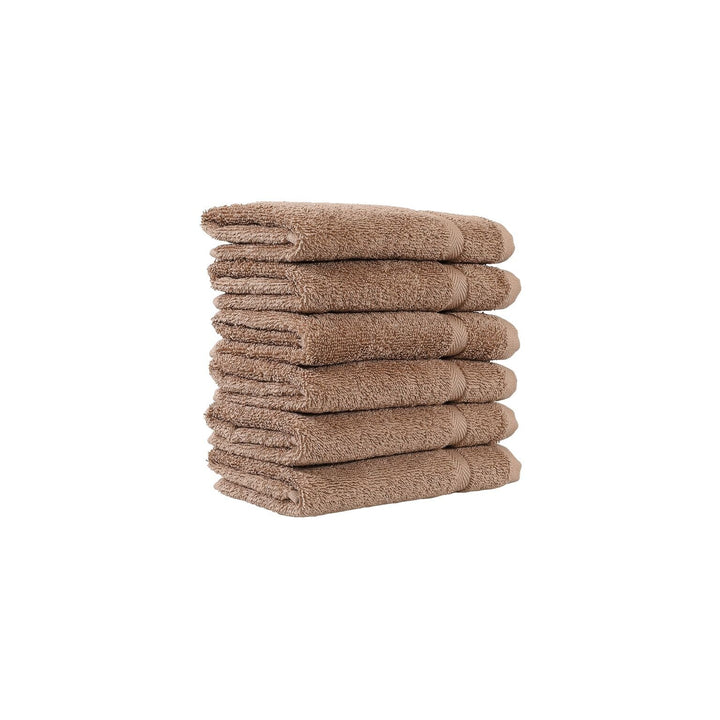 Linum Home Textiles 100% Turkish Cotton Denzi Washcloths Set of 6