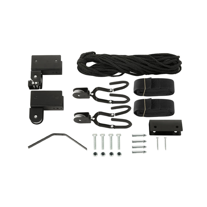 RAD Sportz Kayak Hoist Quality Garage Storage Canoe Lift with 125 lb Capacity - Diamond Home USA