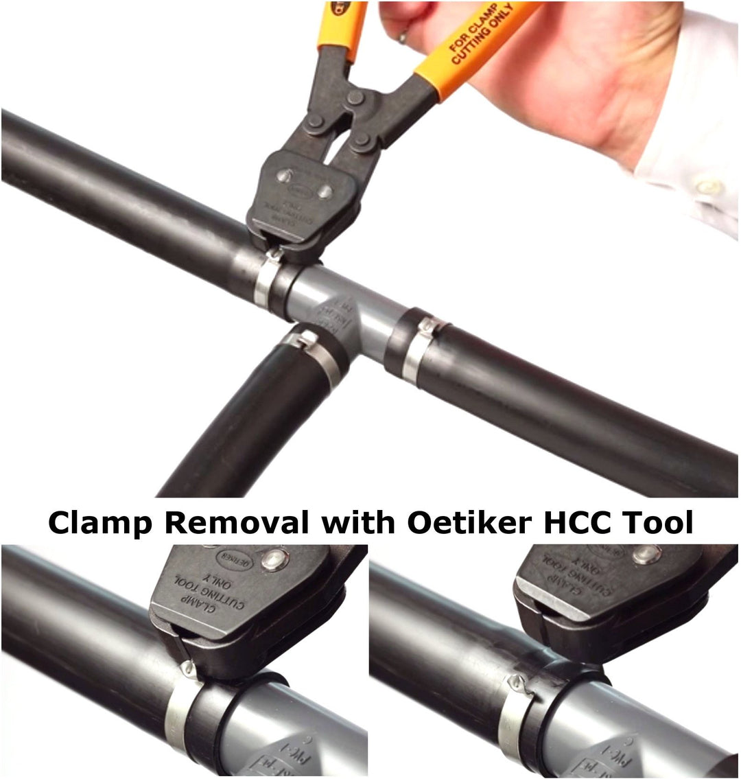 Oetiker 15100013 Stainless Steel Hose Clamp Double Ear Clamp ID Range 21.1 mm - Diamond Home USA