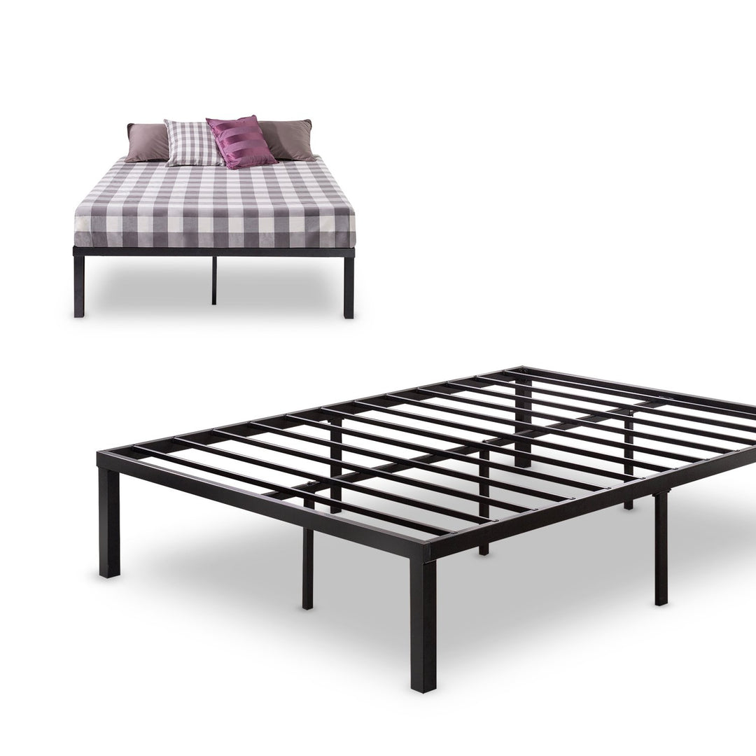 ZINUS Luis 16 Inch QuickLock Metal Platform Bed Frame / Mattress Foundation with King