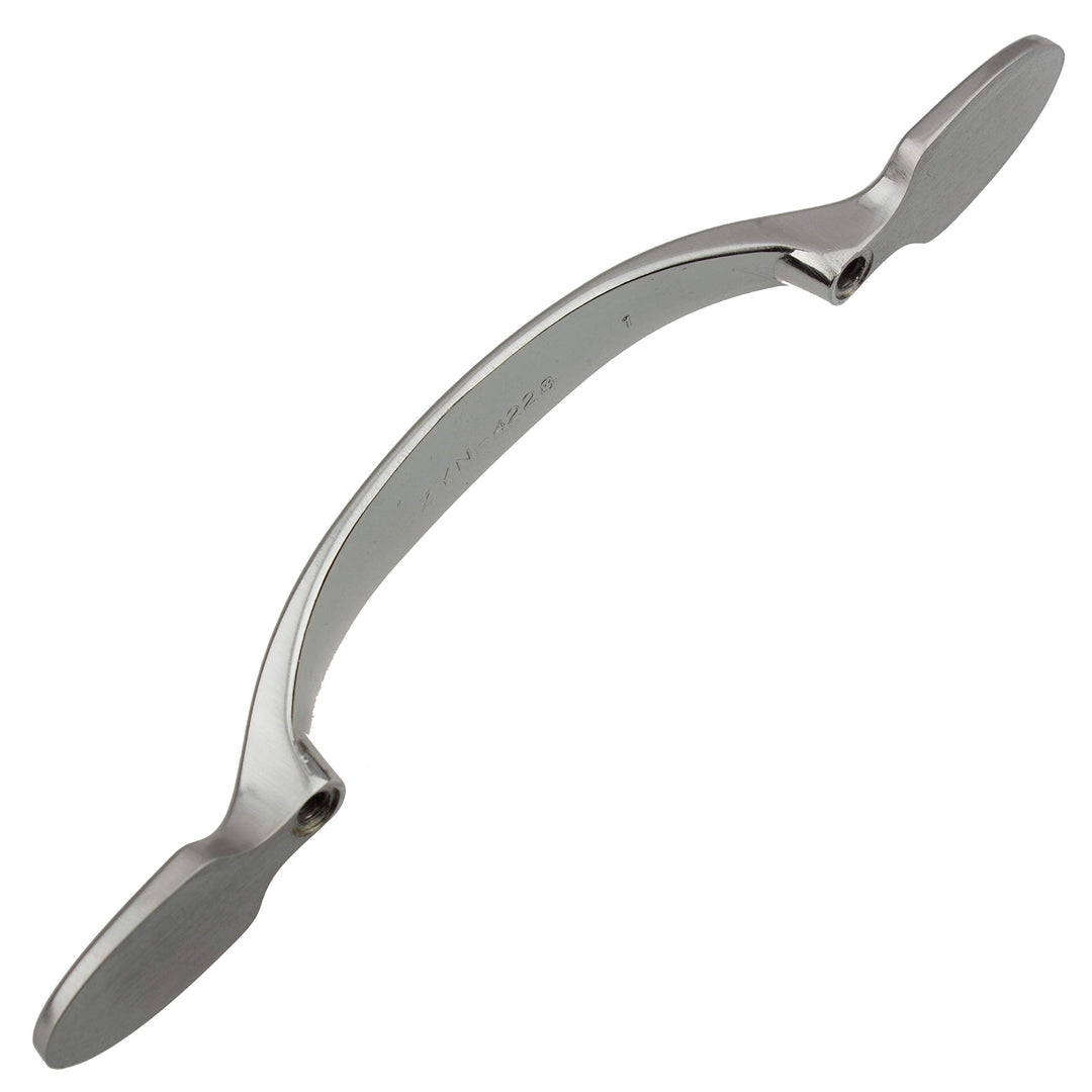 3-inch Satin Nickel Classic Cabinet Pulls (Pack of 10) Grey Metal Finish - Diamond Home USA