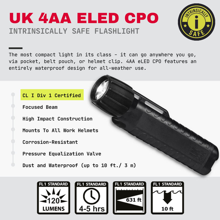 Underwater Kinetics Industrial Handheld Light LED Yellow - Diamond Home USA