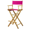 Casual Home Natural Frame/Magenta Canvas 30" Bar Height Directors-Chairs