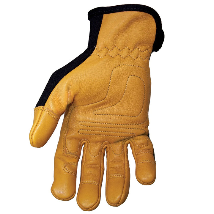 Youngstown Gloves FR Mechanics Hybrid Kevlar Lined Work Glove for Men - Flame