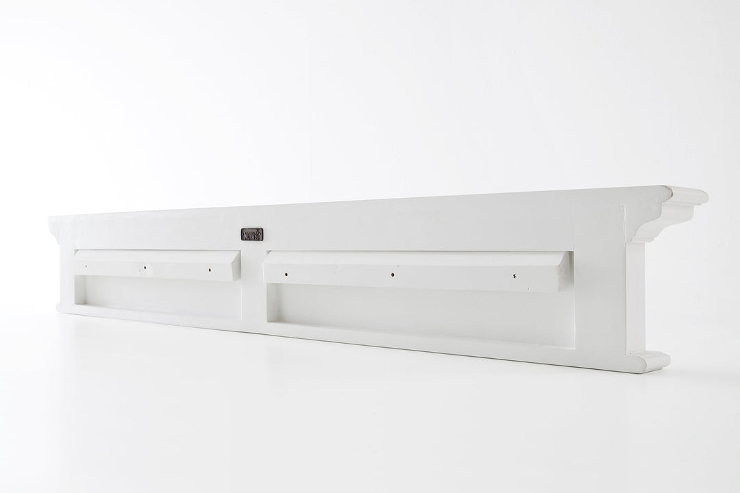 NovaSolo Halifax 8-Hook Coat Rack White - Diamond Home USA