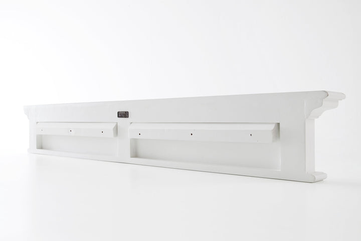 NovaSolo Halifax 8-Hook Coat Rack White - Diamond Home USA