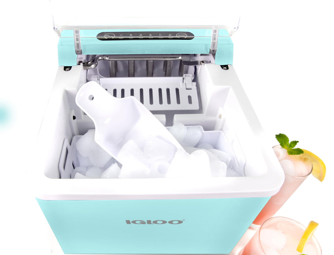 Igloo Automatic Self-Cleaning Portable Electric Countertop Ice Maker Machine - Diamond Home USA