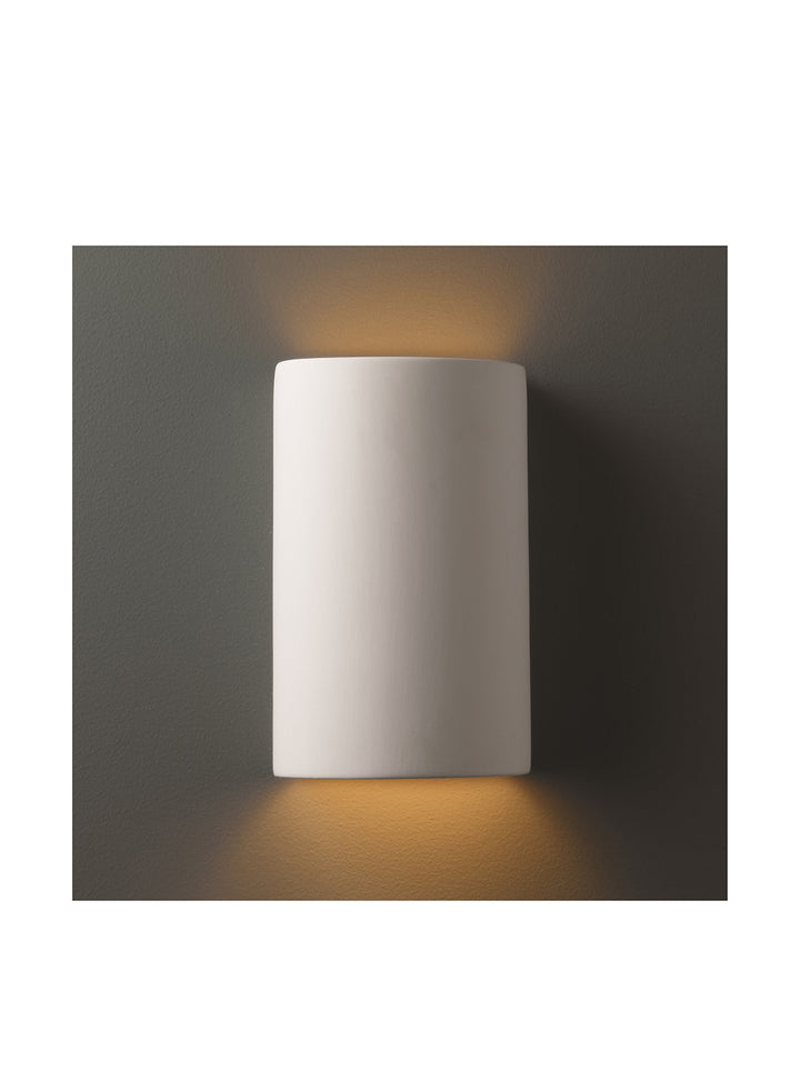 Justice Design Group Lighting CER-0945W-BIS Outdoor Wall Sconce with Ceramic - Diamond Home USA