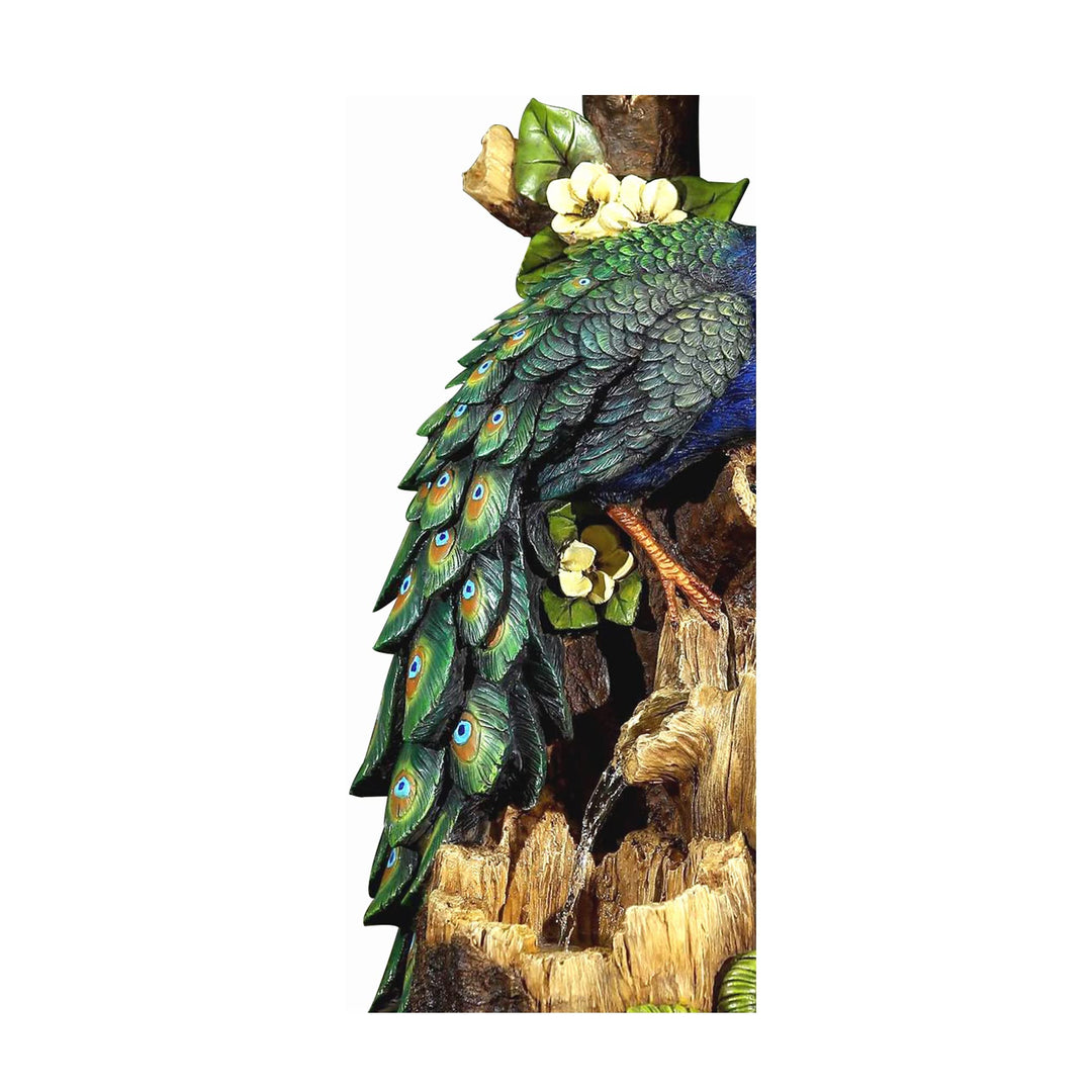 Jeco Inc. FCL170 Peacock Outdoor Fountain - Diamond Home USA