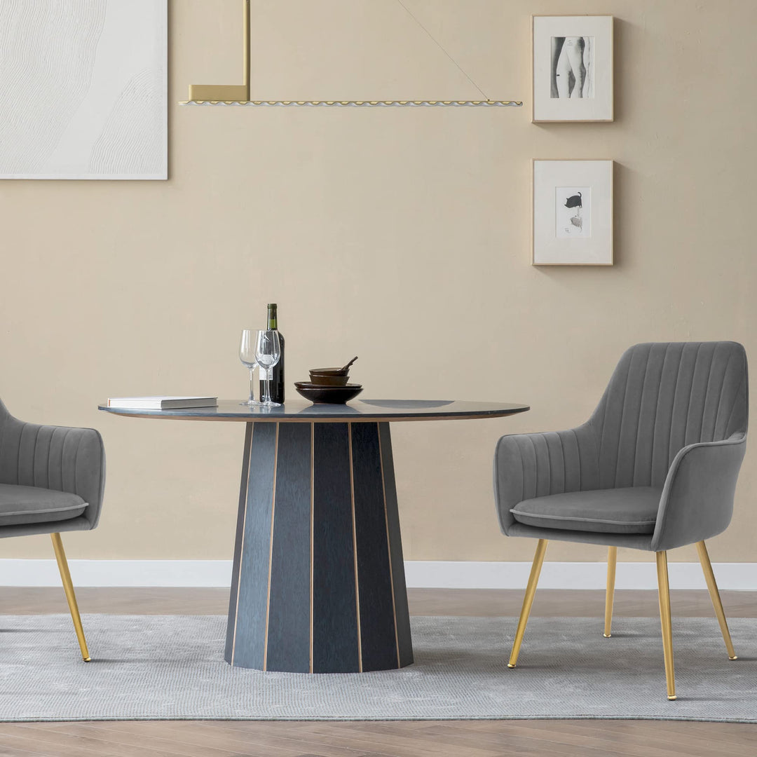 CangLong Furniture Modern Living Dining Room Accent Arm Chairs Club uest with - Diamond Home USA