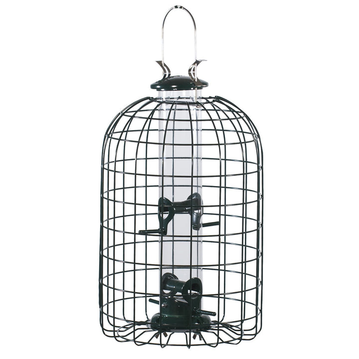 Audubon Squirrel Proof Caged Tube Type Bird Feeder Model NATUBE3