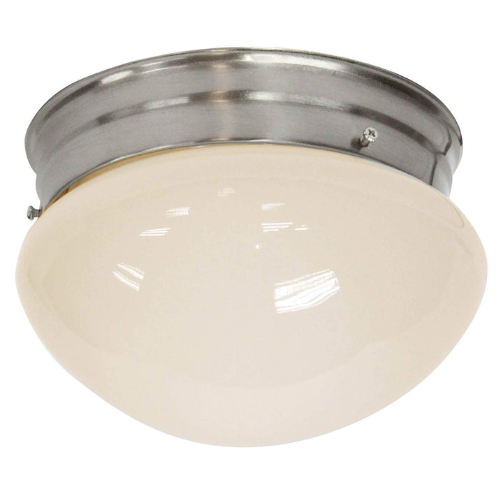 AA Warehousing NBCL1015-9LED LED Ceiling Light in Brushed Nickel Flush Mount
