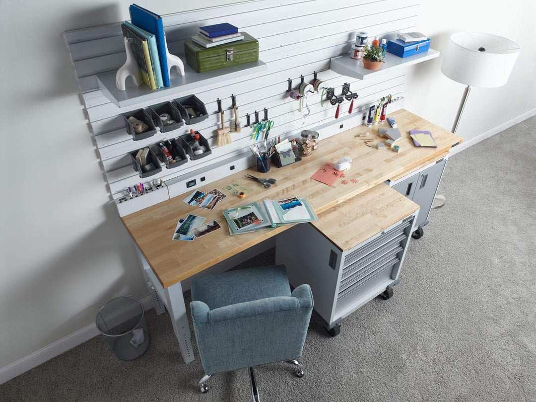 Gladiator GarageWorks GAWESB3PGC (3-Pack) Gladiator Small Item Bins Gray - Diamond Home USA