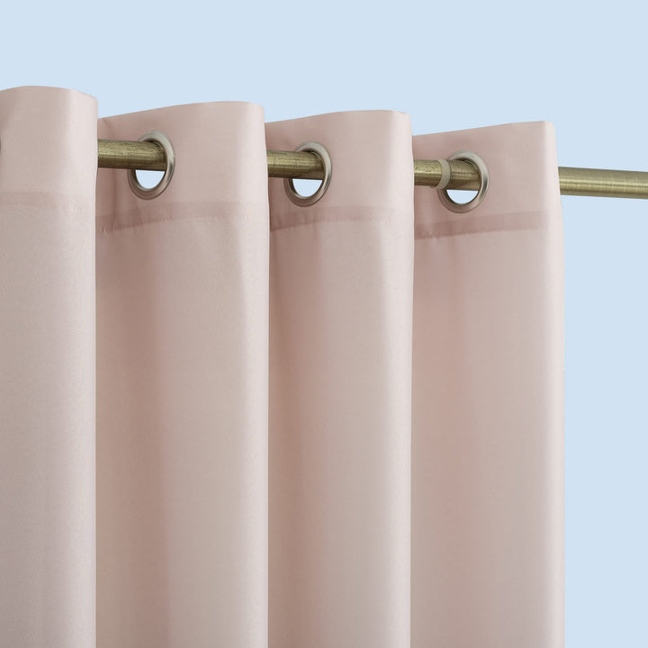 Sun Zero Marina Indoor/Outdoor UV Protectant Energy Efficient Grommet Curtain