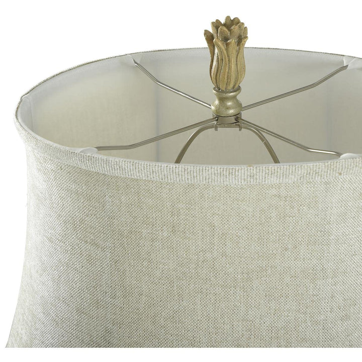 Stylecraft Home Collection Avoca Beach Off-White Coastal Shell Table Lamp - Diamond Home USA