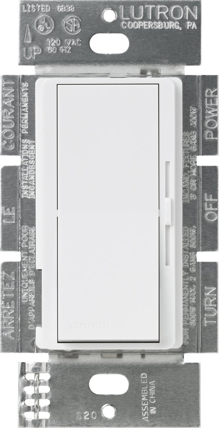 Lutron DVF-103P-WH PRESET DIMMER White