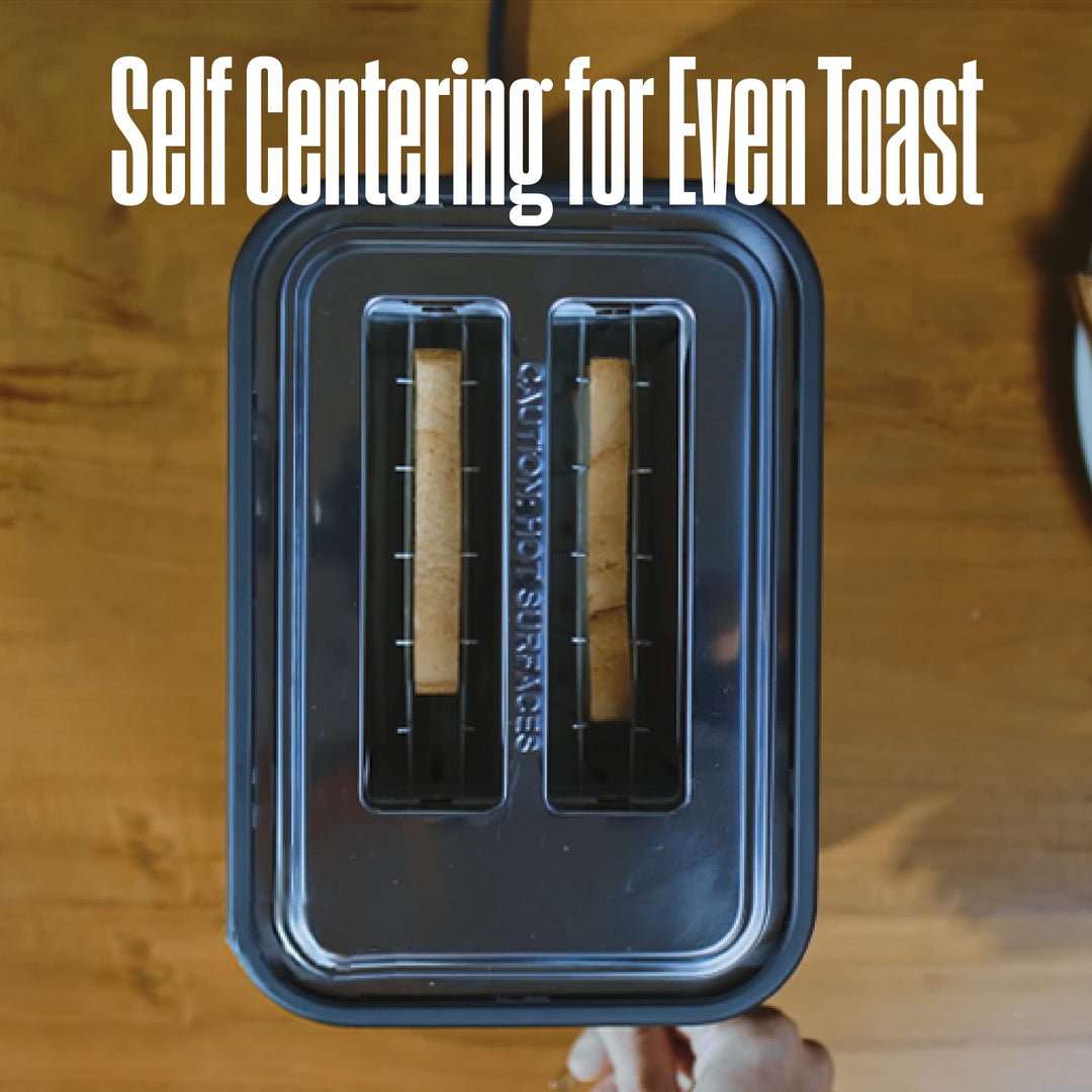 Westinghouse Scandinavian Design 2-Slice Toaster w/Wide Slots Removable Crumb - Diamond Home USA