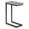 SIMPLIHOME Skyler SOLID MANGO WOOD and Metal 18 Inch Wide Rectangle C Side Table Birch