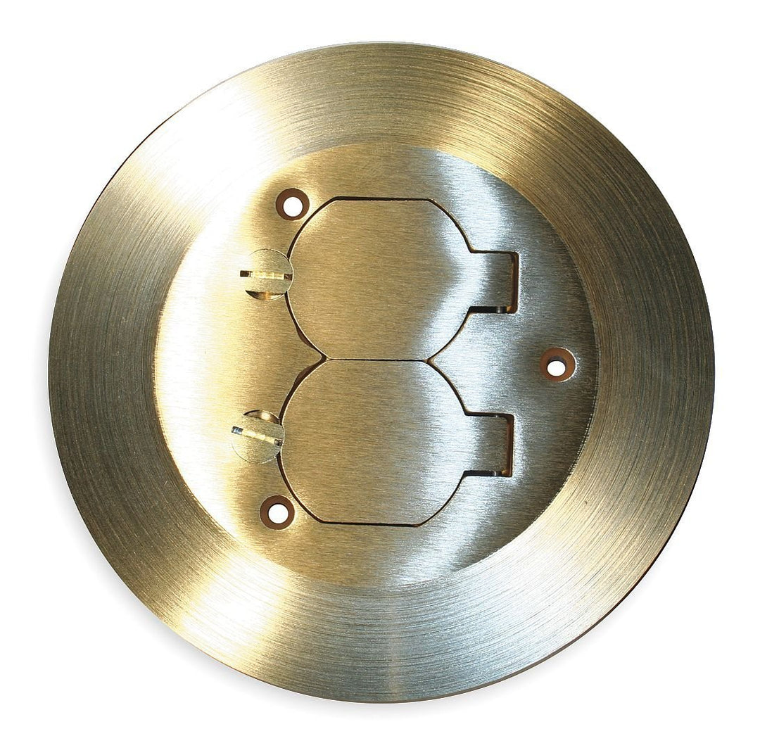 Hubbell Wiring Device-Kellems SF3925 Floor Box Cover Carpet Flange 6-1/4 in