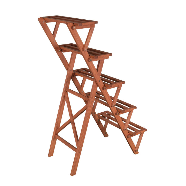 Leisure Season PS3627 Plant Stand Brown - Diamond Home USA