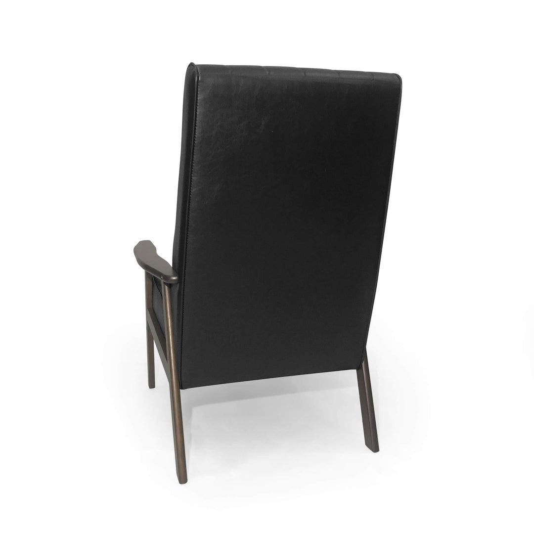 Christopher Knight Home Judy Accent Chair Matte Black Walnut - Diamond Home USA