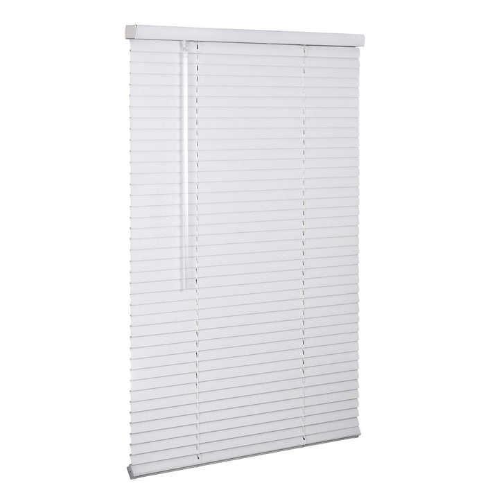 LOTUS & WINDOWARE Cordless 1" Aluminum Blind 30" x 72" White White - 30" W x 72" L