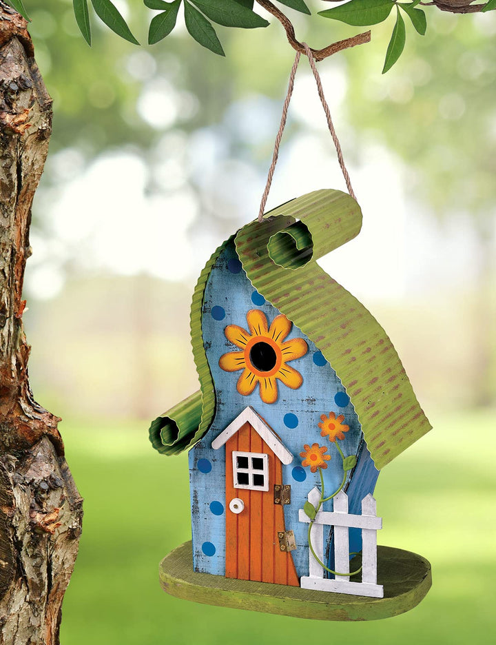 Sunset Vista Designs Country Gardens Getaway Fairytale Decorative Birdhouse - Diamond Home USA