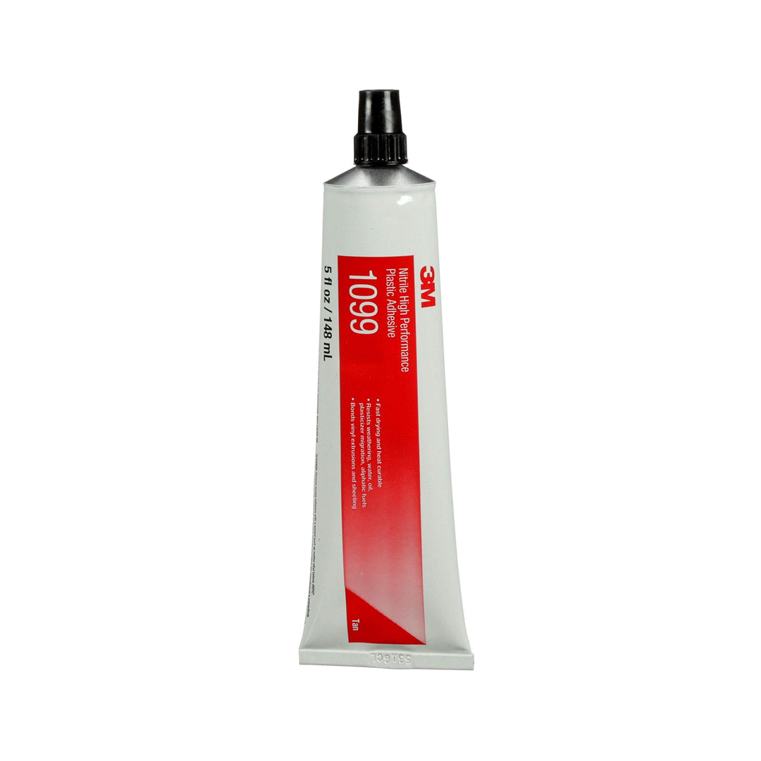 3M Nitrile High Performance Plastic Adhesive 1099 Tan 5 Oz Tube